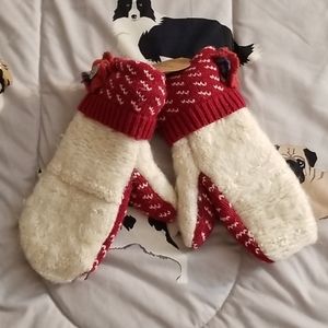 BeSmitten Handmade Mittens Recycled NWT!